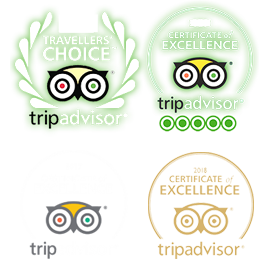 Trip Advisor Certificates of excellence for 2017 2018 and 2019